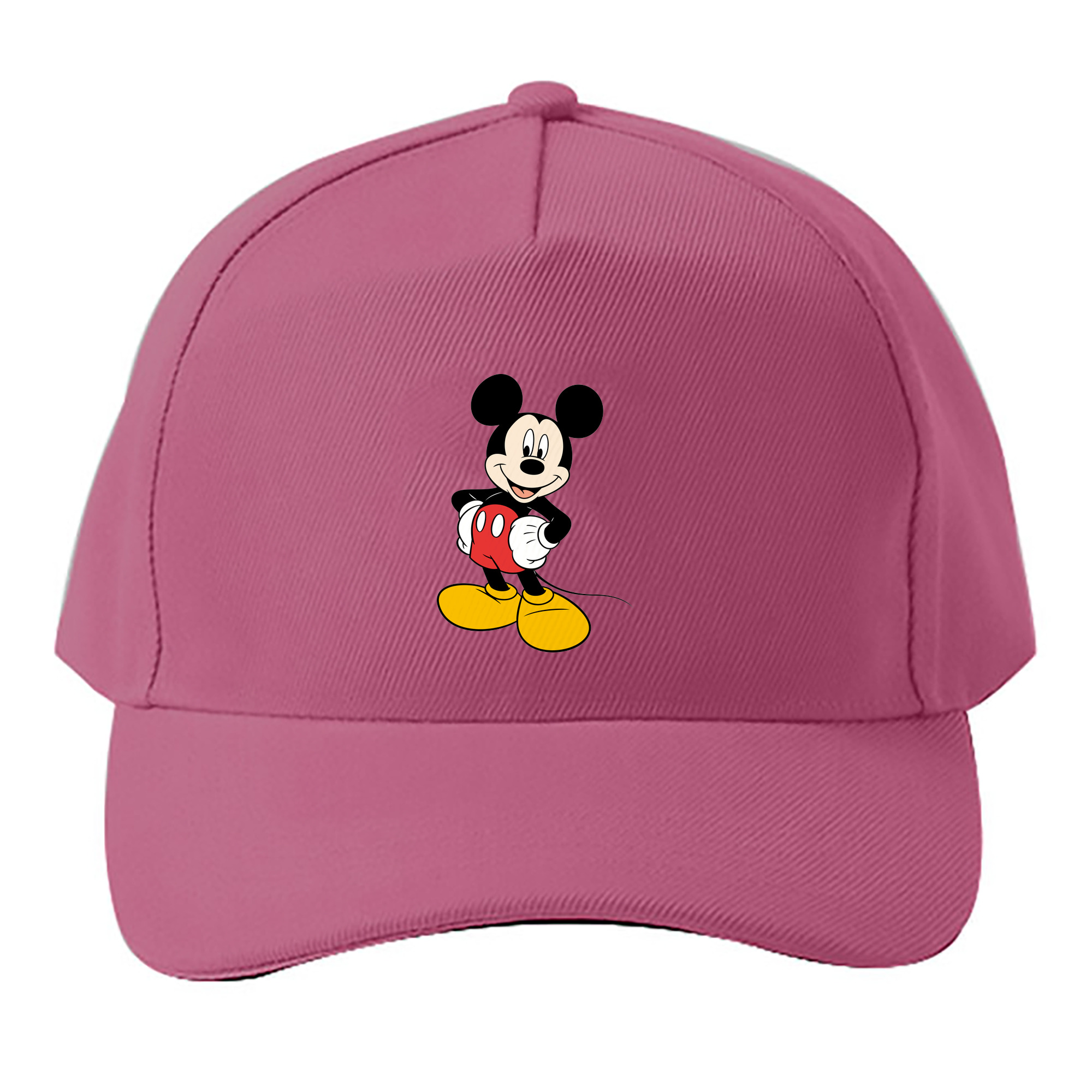 （画像用） ミッキーマウス Mickey Mouse ベースボールキャップ 綿100％ 男女兼用 帽子 スポーツ